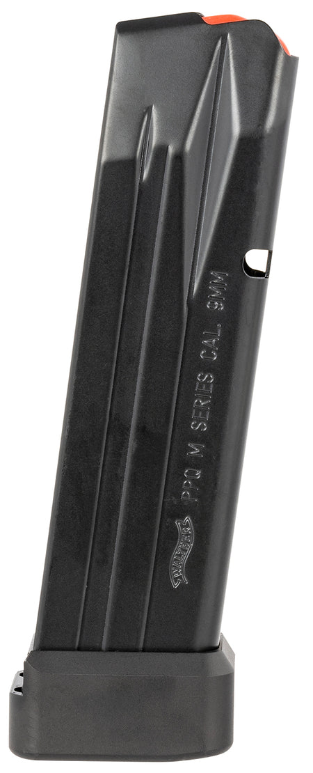 Walther Arms 2830400 PPQ M2/SF Pro 15rd/17rd 9mm Luger Magazine Black Steel