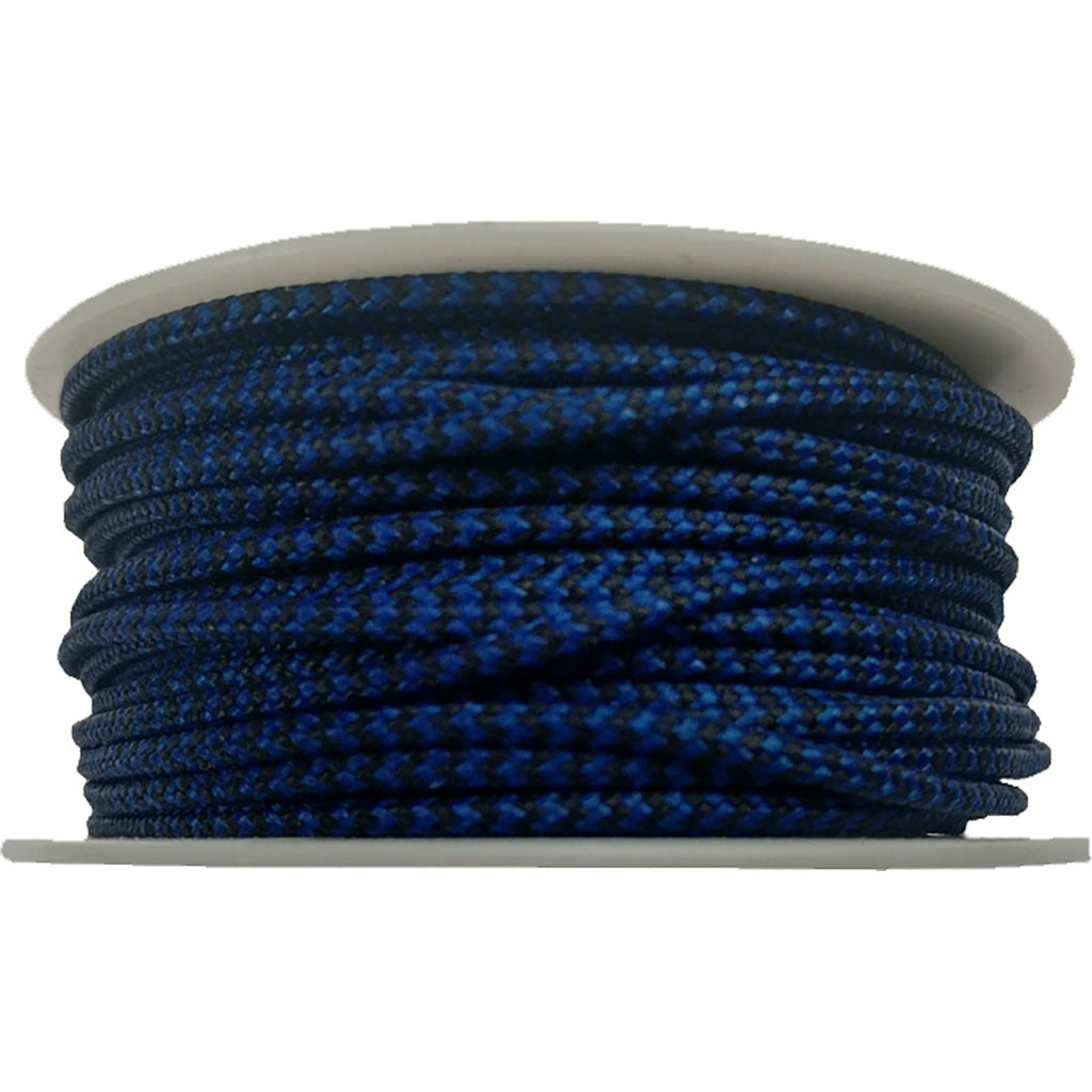 BCY 24 D-Loop Bowstring Material Blue/Black 1 Meter