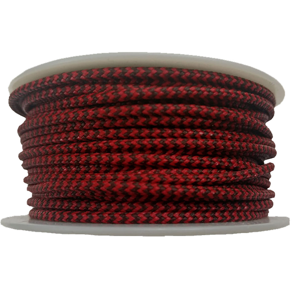 BCY 24 D-Loop Bowstring Material Red/Black 1 Meter