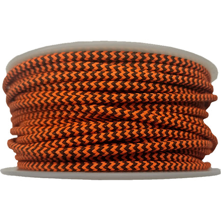 BCY 24 D-Loop Bowstring Material Flo Orange/Black 1 Meter