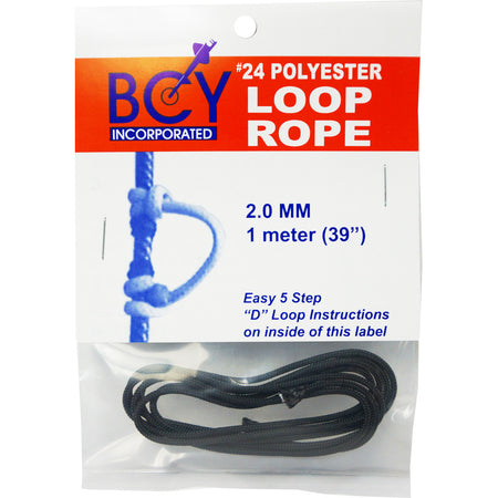 BCY 24 D-Loop Bowstring Material Black 1 Meter
