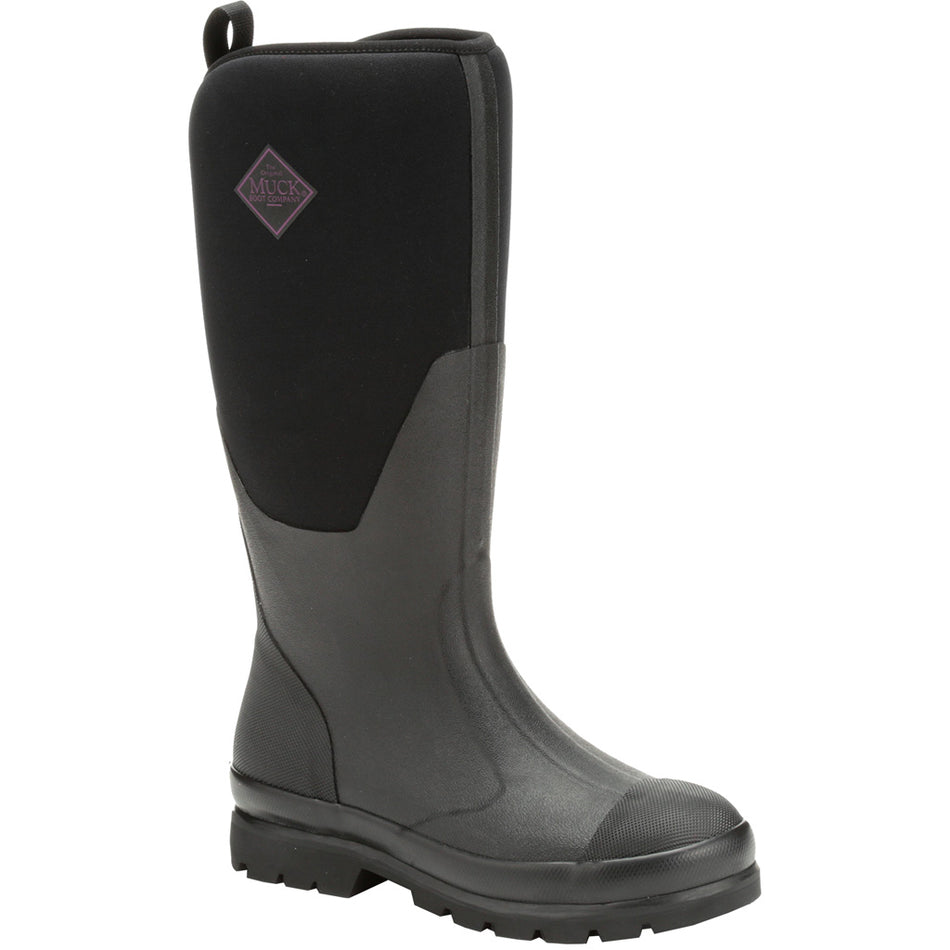 Muck Women's Chore Classic Tall Waterproof Boot Black Size 5