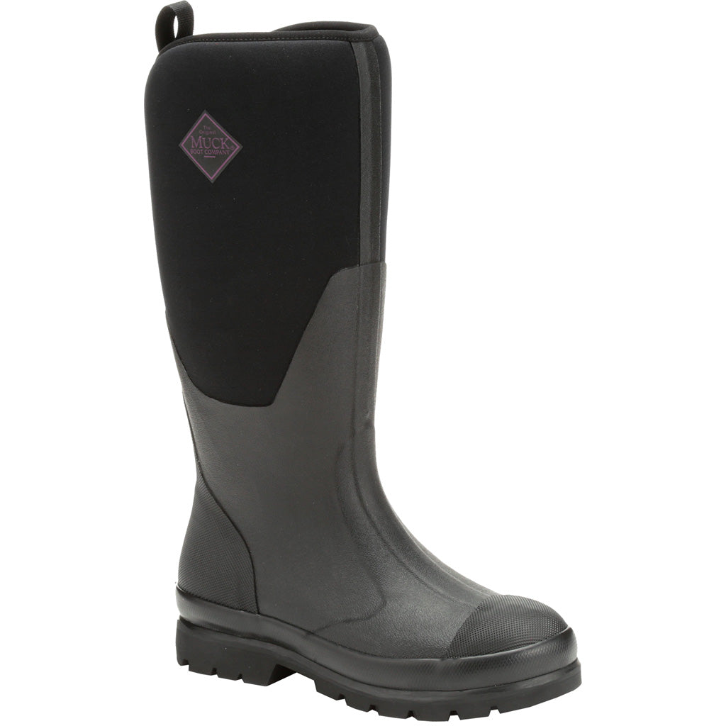 Muck Women's Chore Classic Tall Waterproof Boot Black Size 6