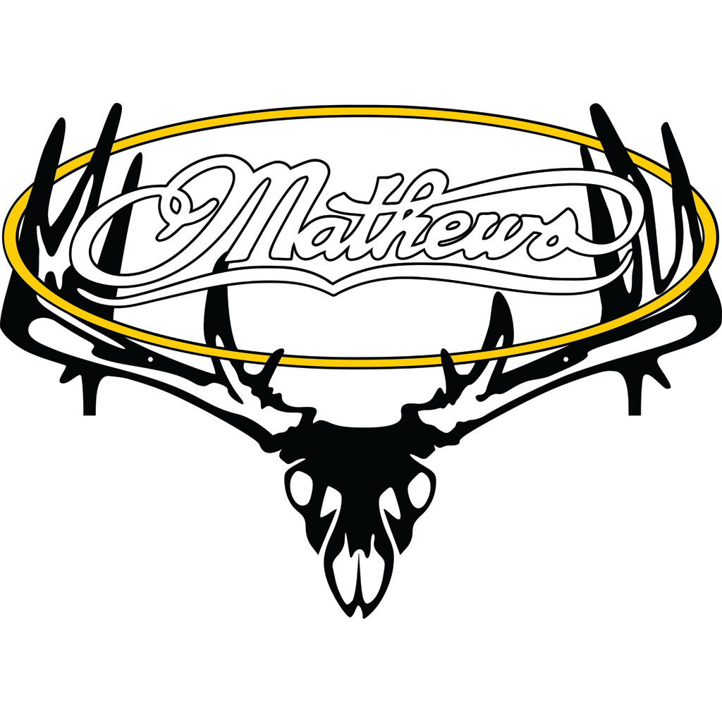 Raxx Bow Hanger Wall Rack Mathews Archery Carbon Steel Powder Coat