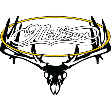 Raxx Bow Hanger Wall Rack Mathews Archery Carbon Steel Powder Coat