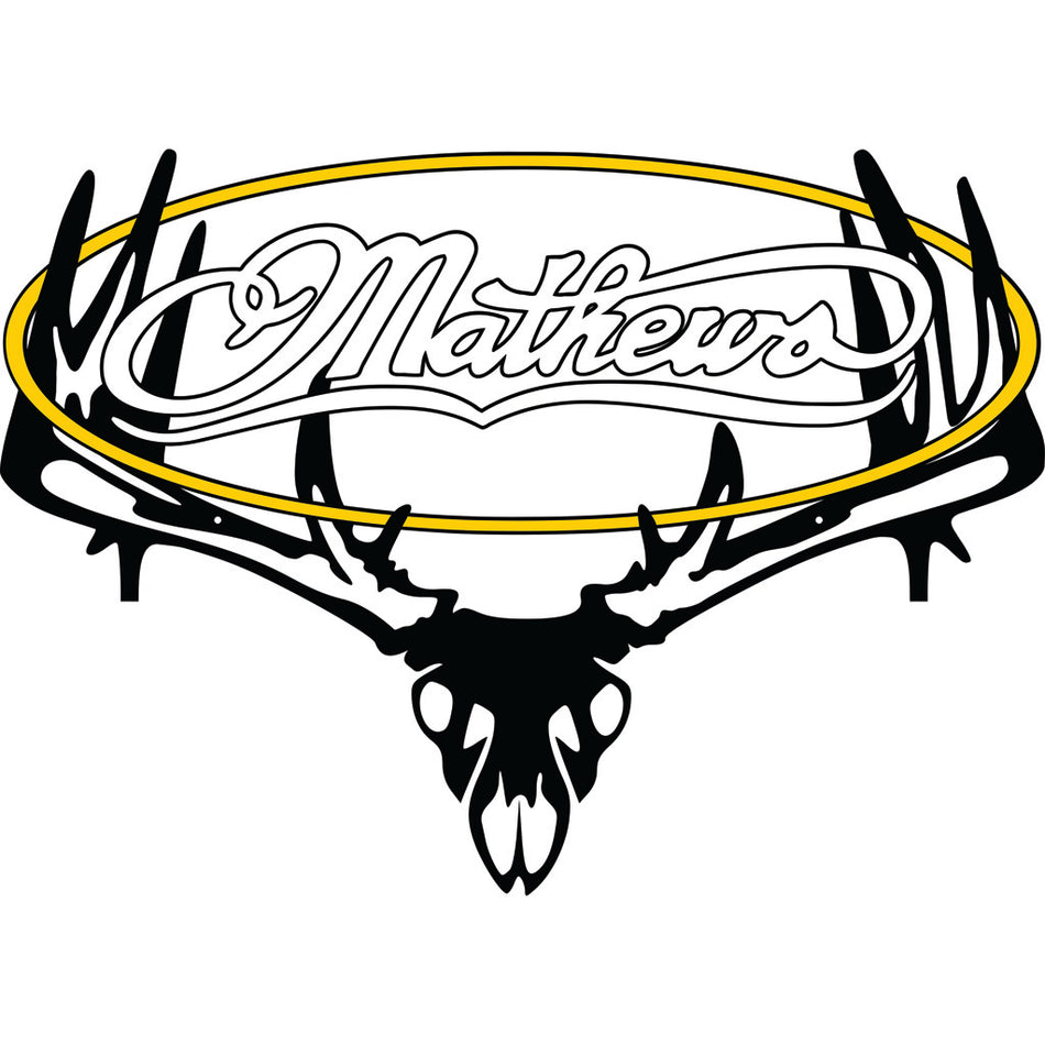 Raxx Bow Hanger Wall Rack Mathews Archery Carbon Steel Powder Coat