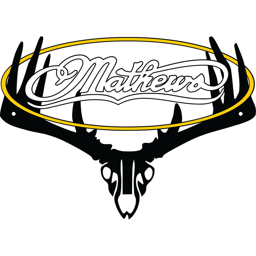 Raxx Mini Bow Hanger Wall Rack Mathews Archery Carbon Steel Powder Coat