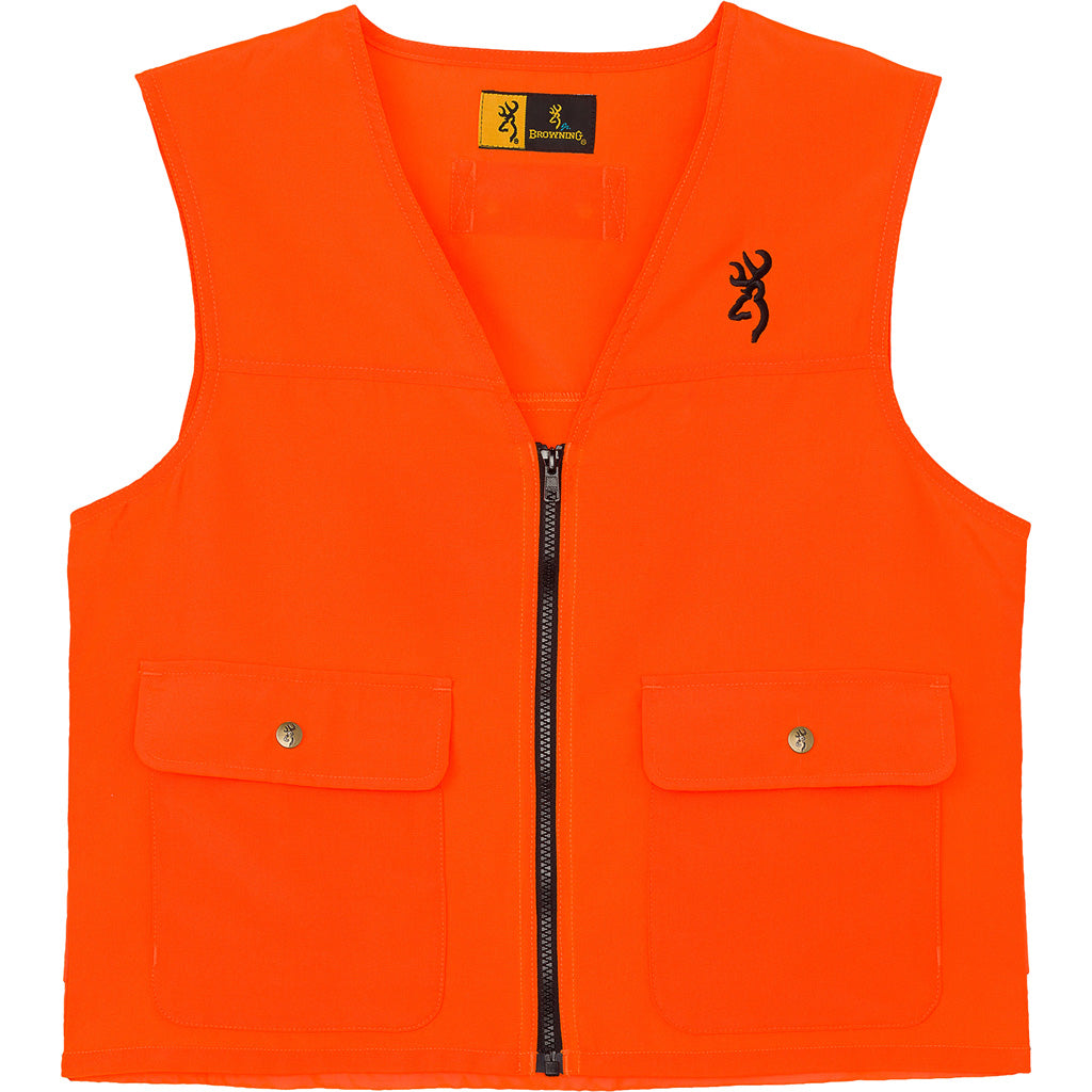 Browning Blaze Orange Safety Vest - Small