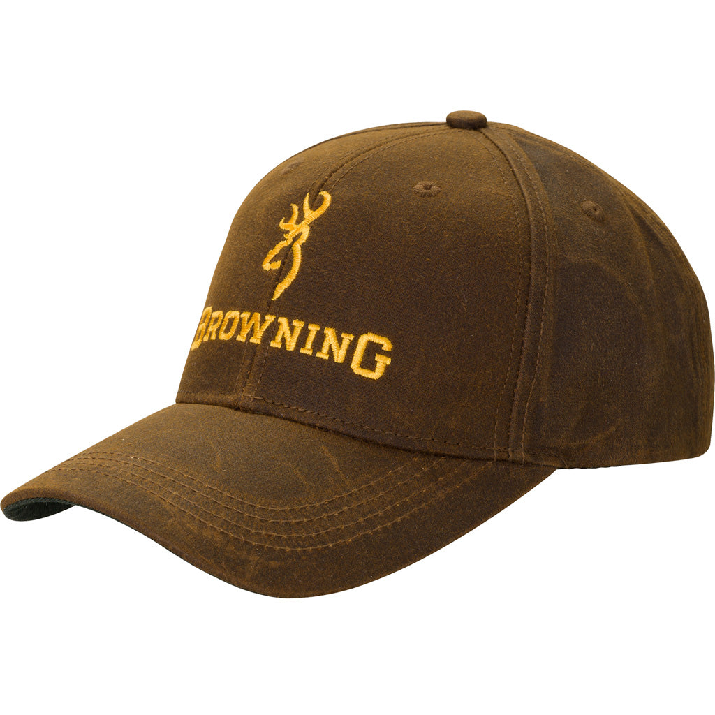 Browning Dura Wax Water Repellent Hat - Brown