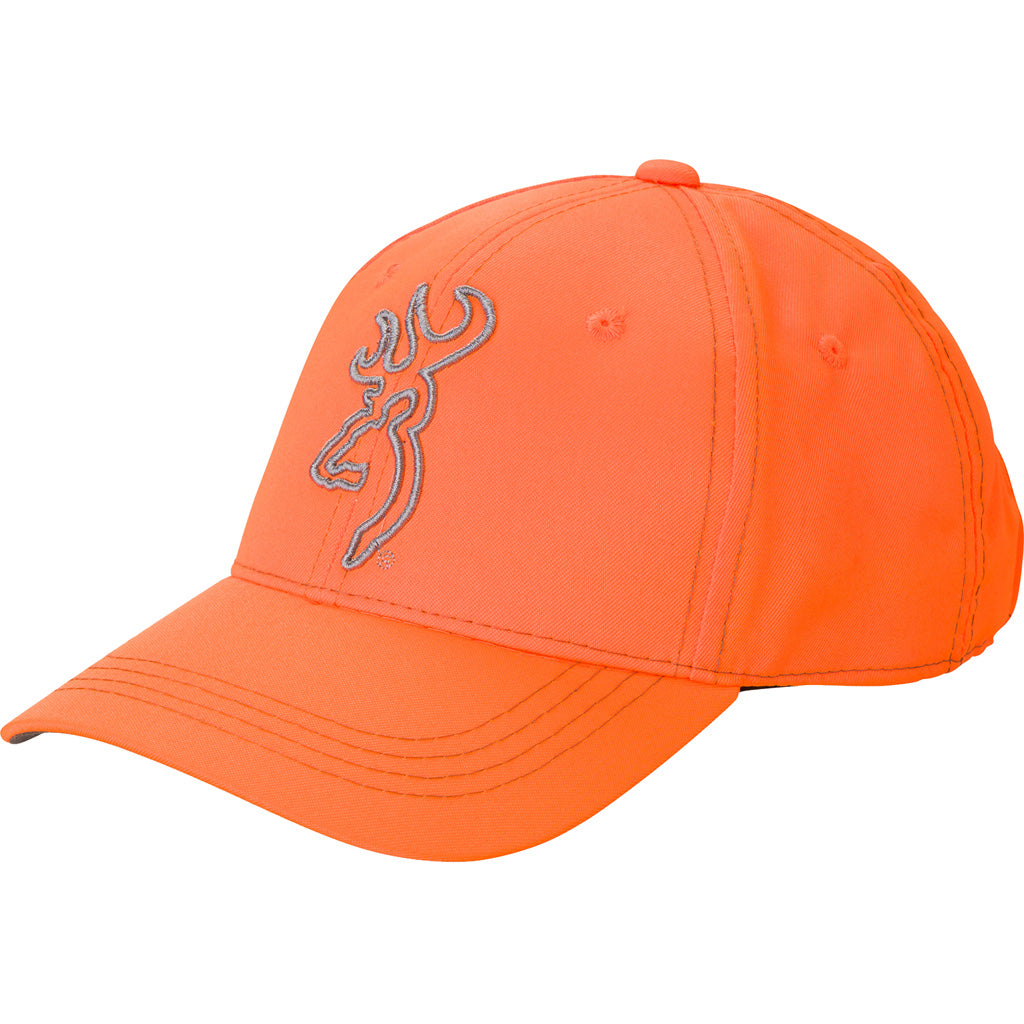 Browning High Vis Blaze Orange Baseball Cap