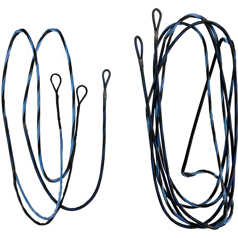 FirstString Genesis Bow String and Cable Set Light Blue/Black