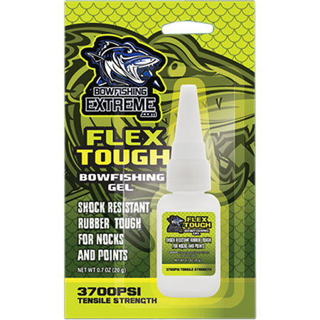 Woody Wire Flex Tough Bowfishing Gel Adhesive for Points and Nocks
