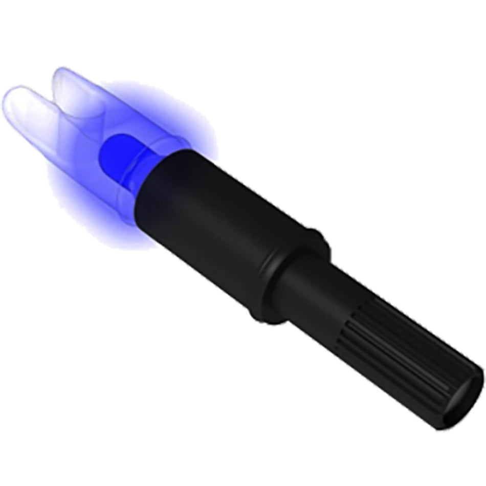NAP Thunderglo Lighted Nocks Blue Universal Fit Arrow Nocks 3 pk.