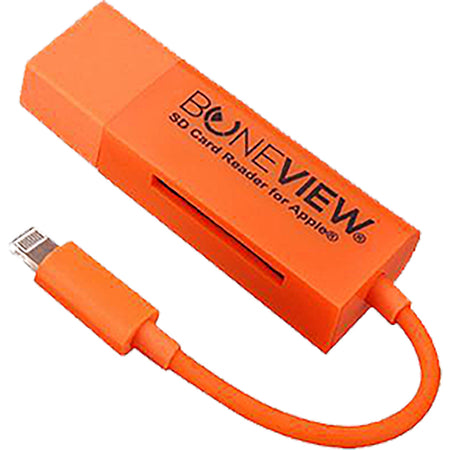 Bone View SD Card Reader for iPhone Lightning Port