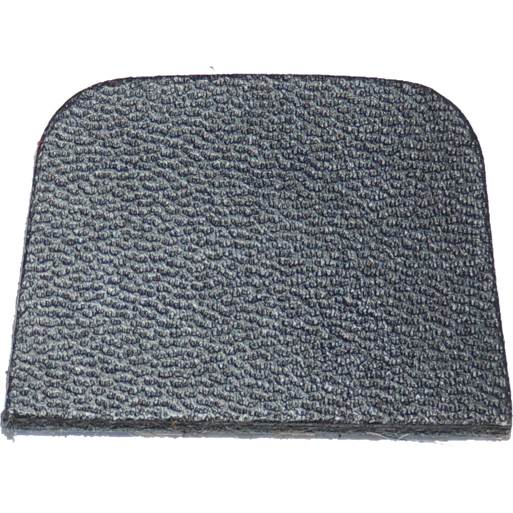 Cir-Cut Black Leather Side Strike Plate for Traditional Bows