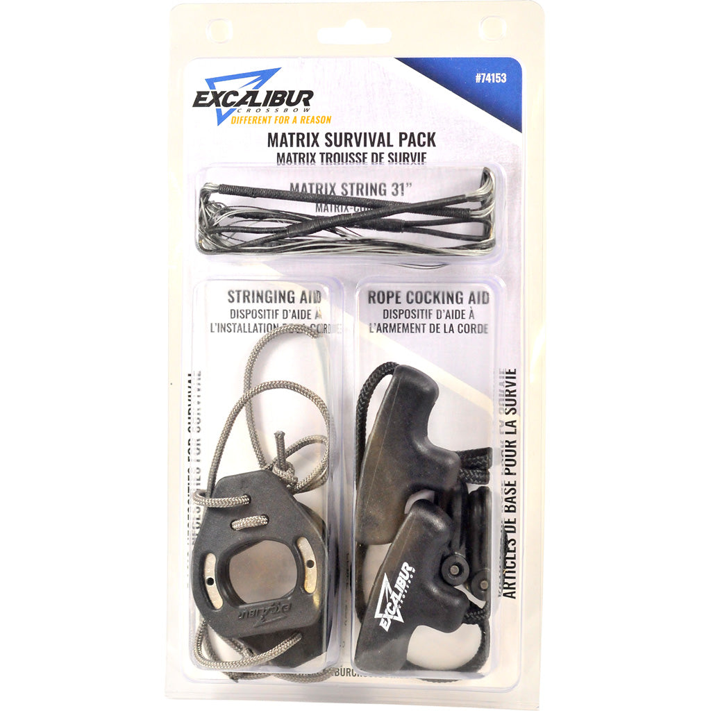 Excalibur Matrix Crossbow Survival Pack with String, Rope Cocker and Stringing Aid