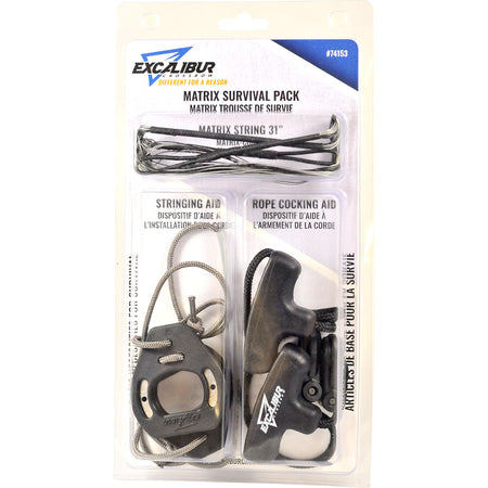 Excalibur Matrix Crossbow Survival Pack with String, Rope Cocker and Stringing Aid