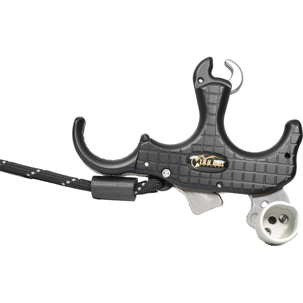 Tru Ball Blade Pro Flex Thumb Trigger Release - Silver/QuickSilver Large