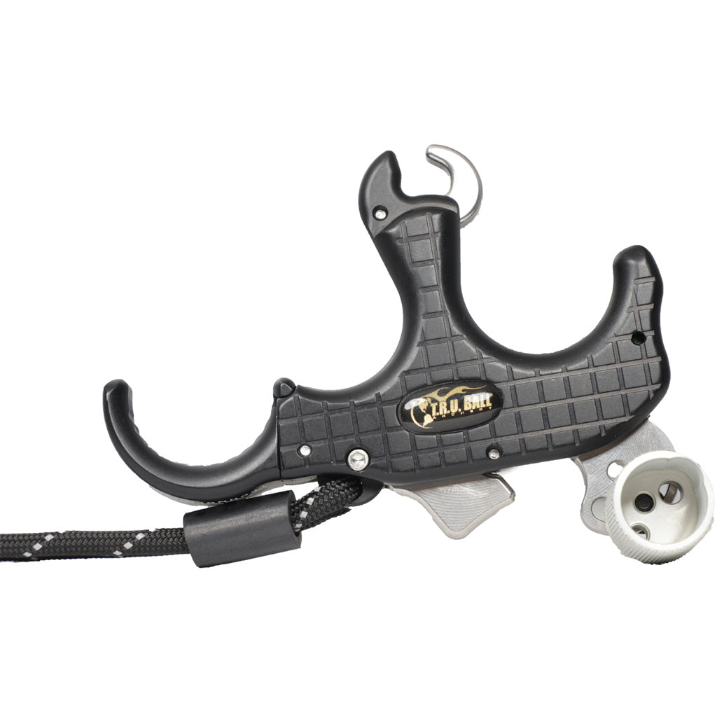 Tru Ball Blade Pro Flex Thumb Trigger Release - Black/QuickSilver Medium
