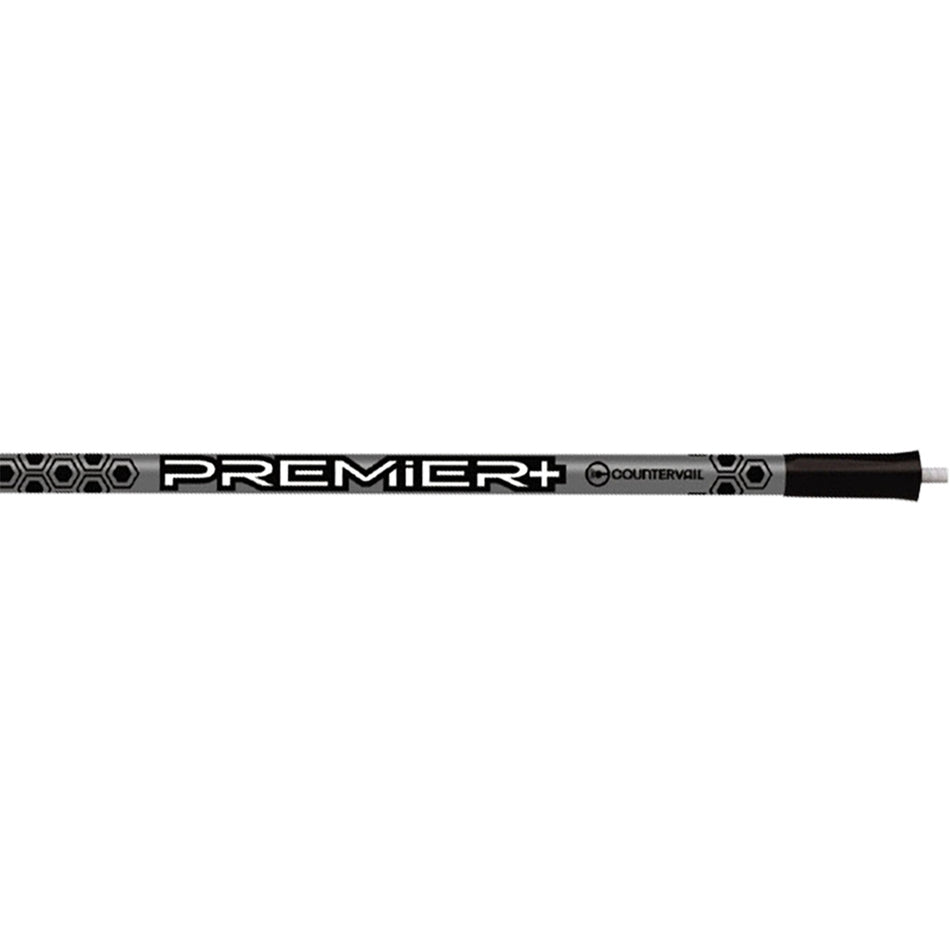 Bee Stinger Premier Plus Countervail Bow Stabilizer Grey 27 in.