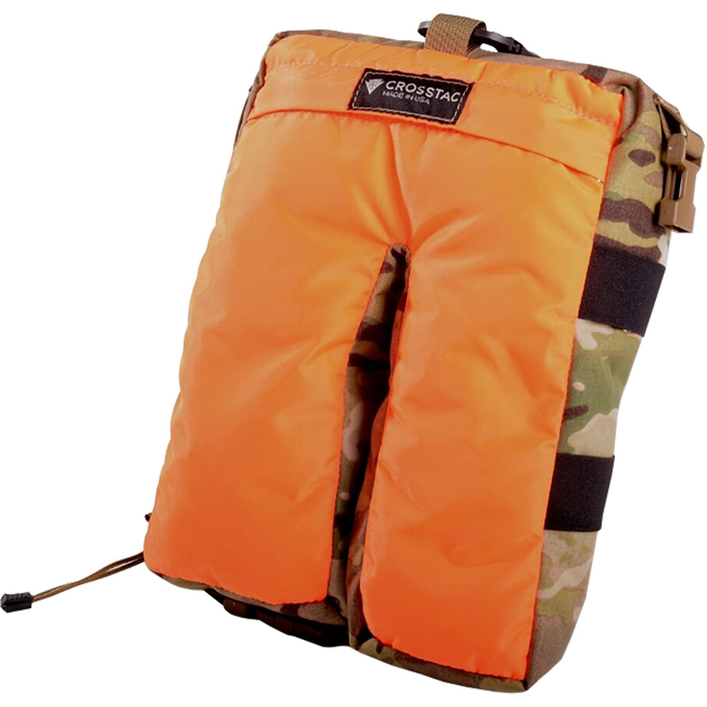 CrossTac Viper Ultra Light Shooting Bag Blaze Orange/Multicam