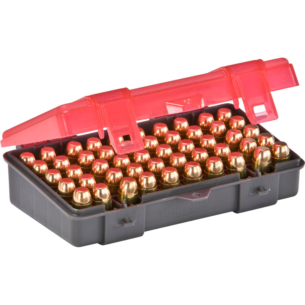 Plano Cartridge Box .45 Cal 50 Round Hard Plastic Ammo Case