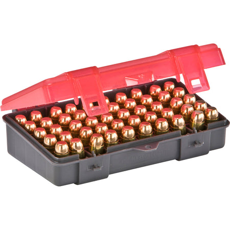 Plano Cartridge Box .45 Cal 50 Round Hard Plastic Ammo Case