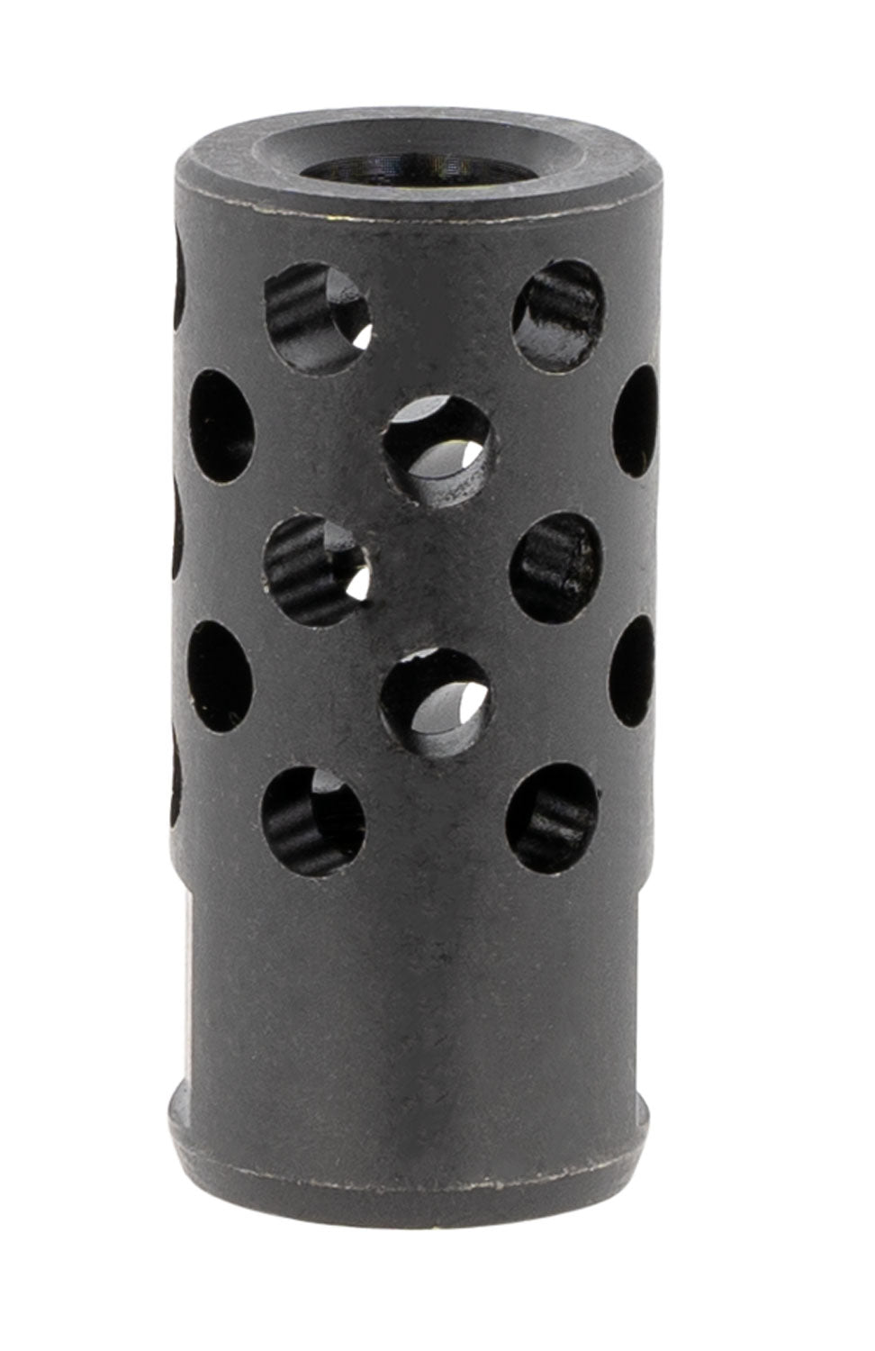 Ruger 90699 Radial Ported Muzzle Brake 35 Caliber Black Oxide Steel 1/2"-28 TPI
