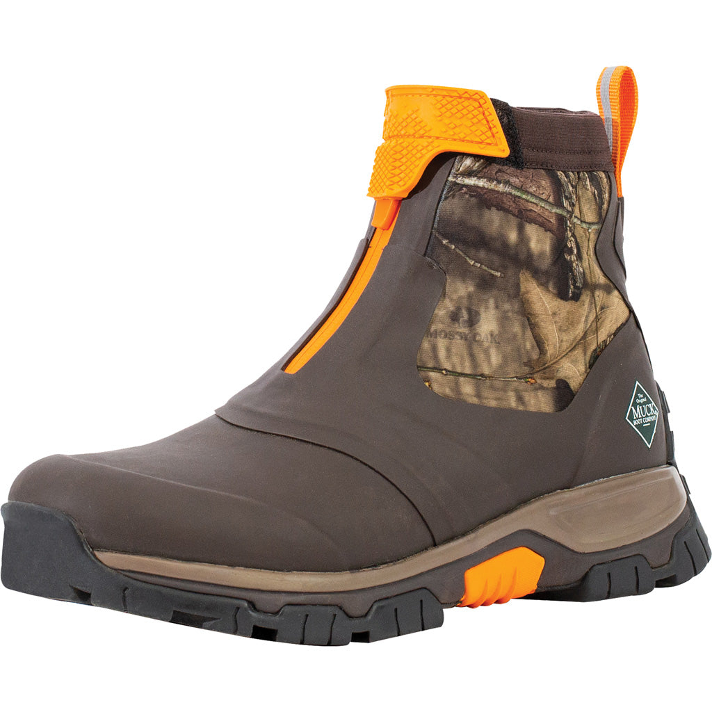 Muck Apex Mid Zip Hunting Boot Brown Mossy Oak Break Up Country Size 10