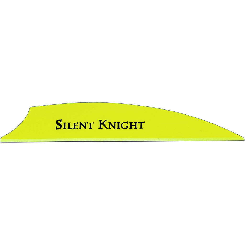 Flex Fletch Silent Knight Arrow Vanes Flo Yellow 3 in. 36 Pack