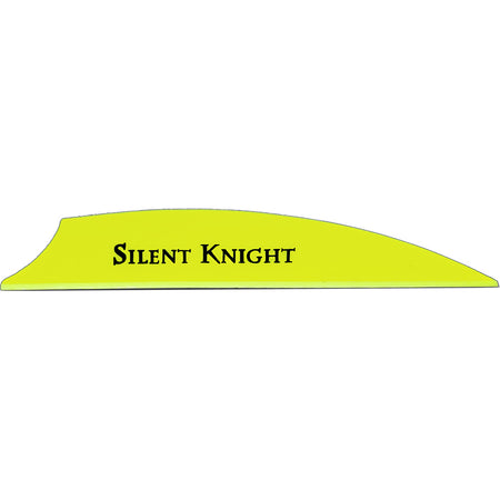 Flex Fletch Silent Knight Arrow Vanes Flo Yellow 3 in. 36 Pack