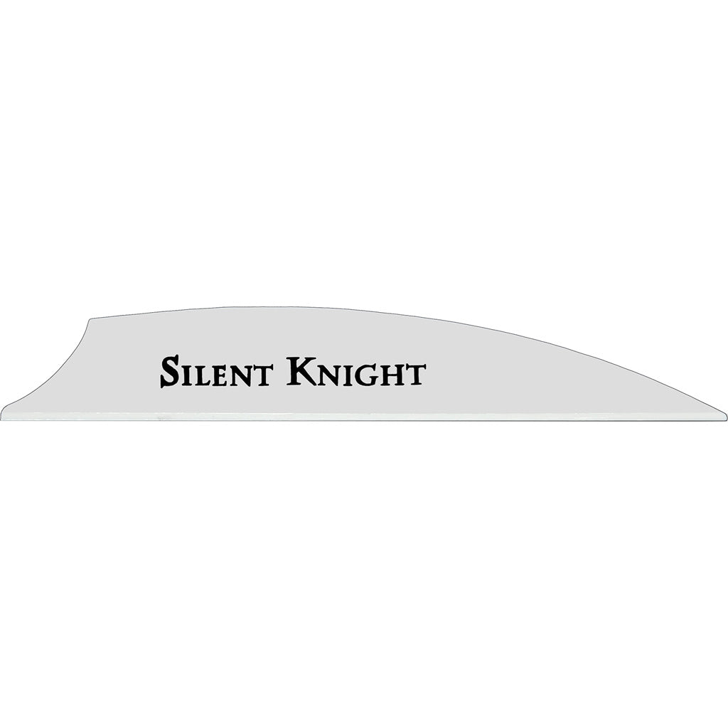 Flex Fletch Silent Knight Arrow Vanes White 3 in. 36 Pack