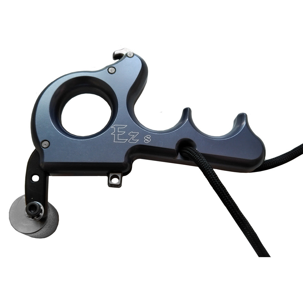 Carter EZ Thumb Trigger Bow Release Grey 3-Finger Small