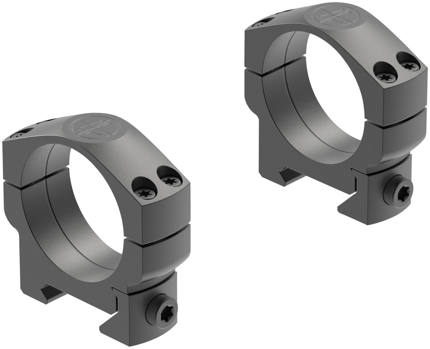Leupold 178531 Mark 4 Cross-Slot Scope Rings Matte Black 35mm Medium Picatinny