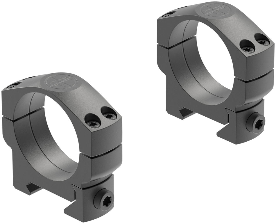 Leupold 178531 Mark 4 Cross-Slot Scope Rings Matte Black 35mm Medium Picatinny