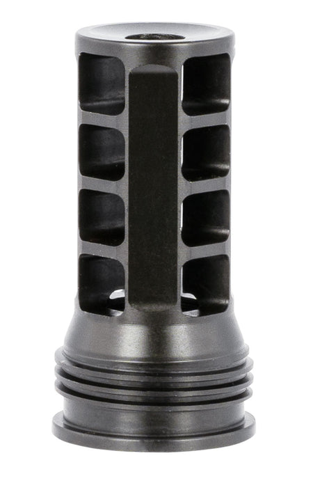 Huxwrx 1574 QD 762 Muzzle Brake Black 5/8"-24 TPI 2.30" OAL 30 Cal AR