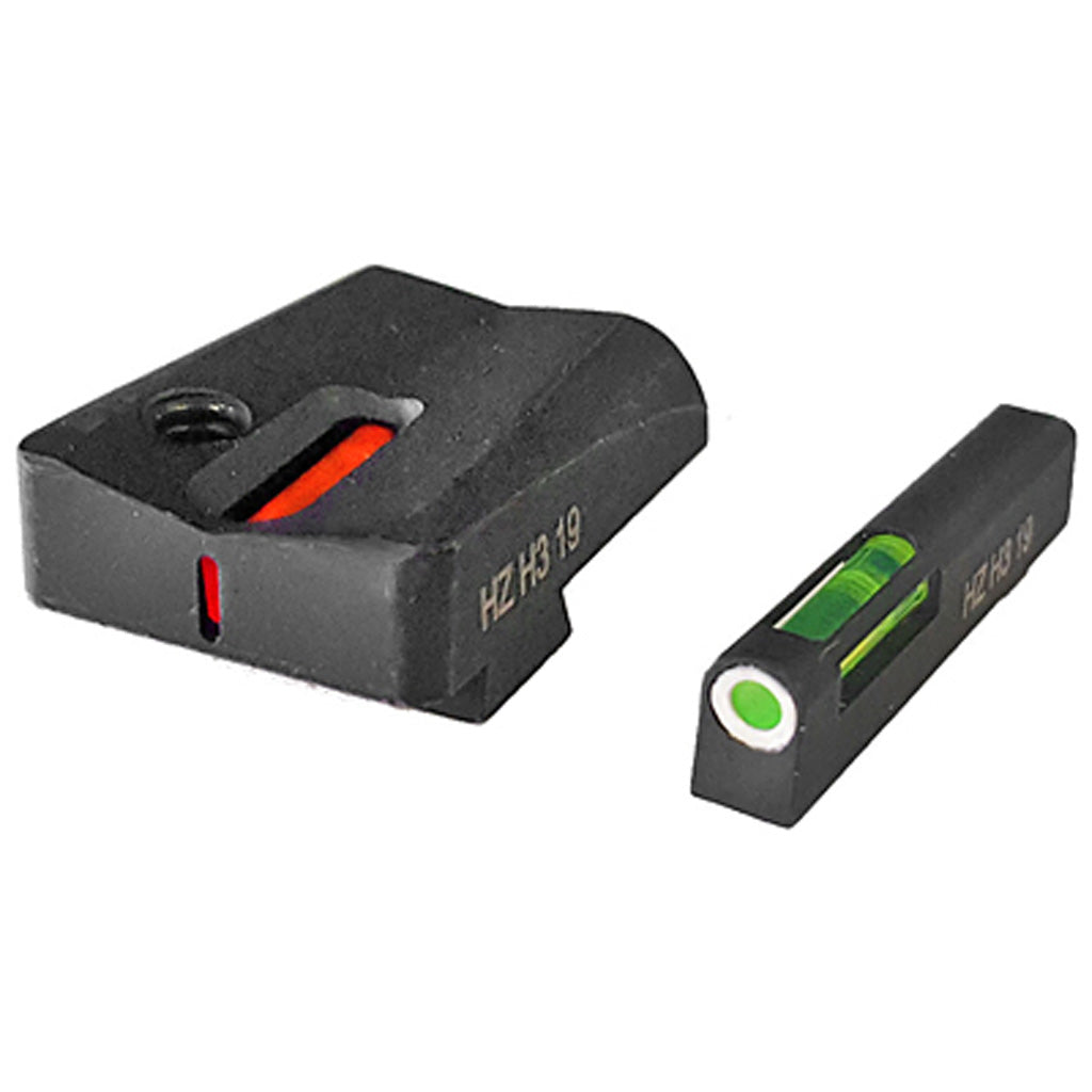 HIVIZ LiteWave H3 Tritium Express Handgun Sight Green/Orange Litepipes Glock 20/21