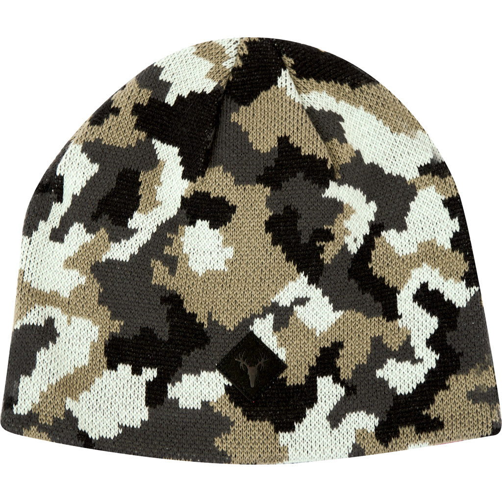 Hot Shot Mountain Camo Fleece-Lined Knit Beanie
