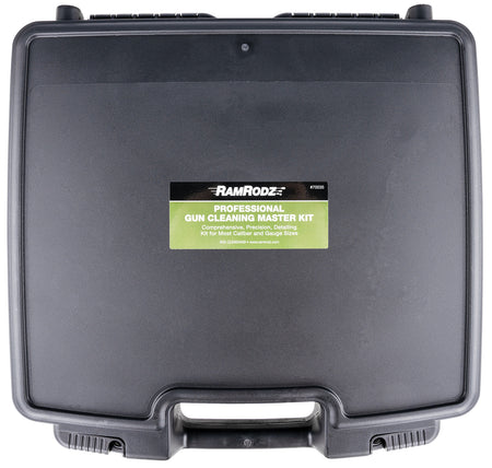 RamRodz 70035 Professional Master Cleaning Kit Multi-Caliber Rifle and Shotgun with Black Plastic Case