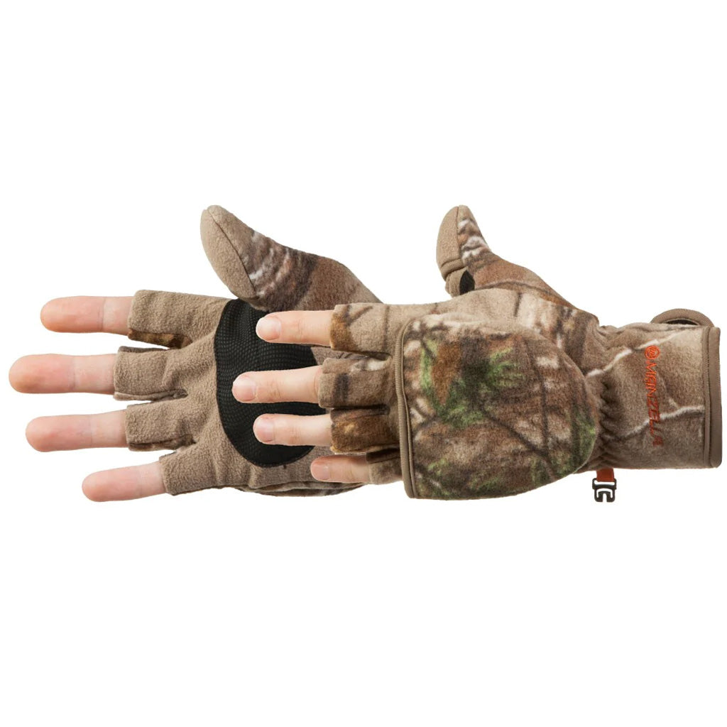 Manzella Bowhunter Convertible Glove Mitten X-Large Realtree Edge Camo