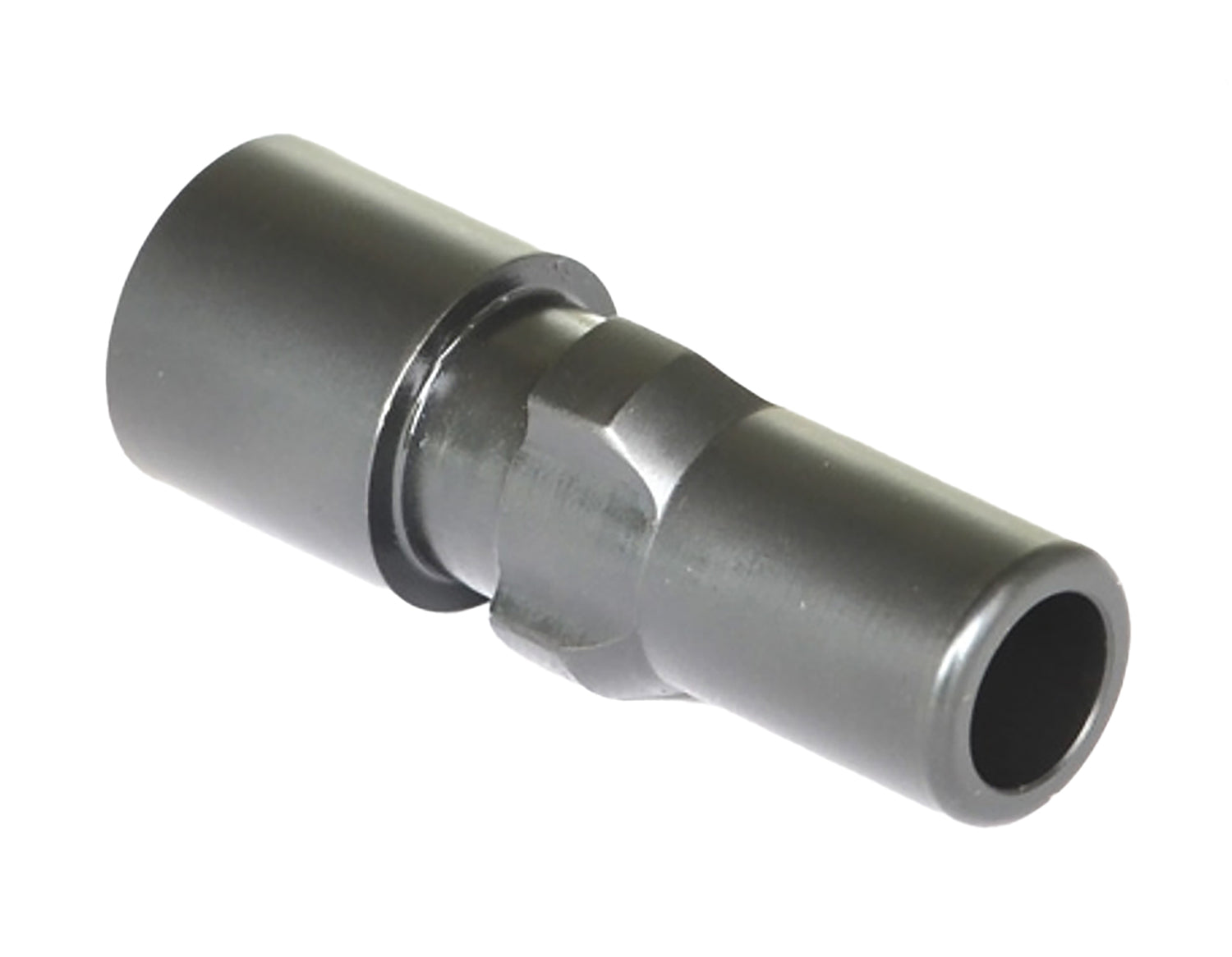 Griffin Armament 3L1351LH 3-Lug Adapter 9mm Luger M13.5x1 LH tpi 17-4 Stainless Steel Black Melonite QPQ