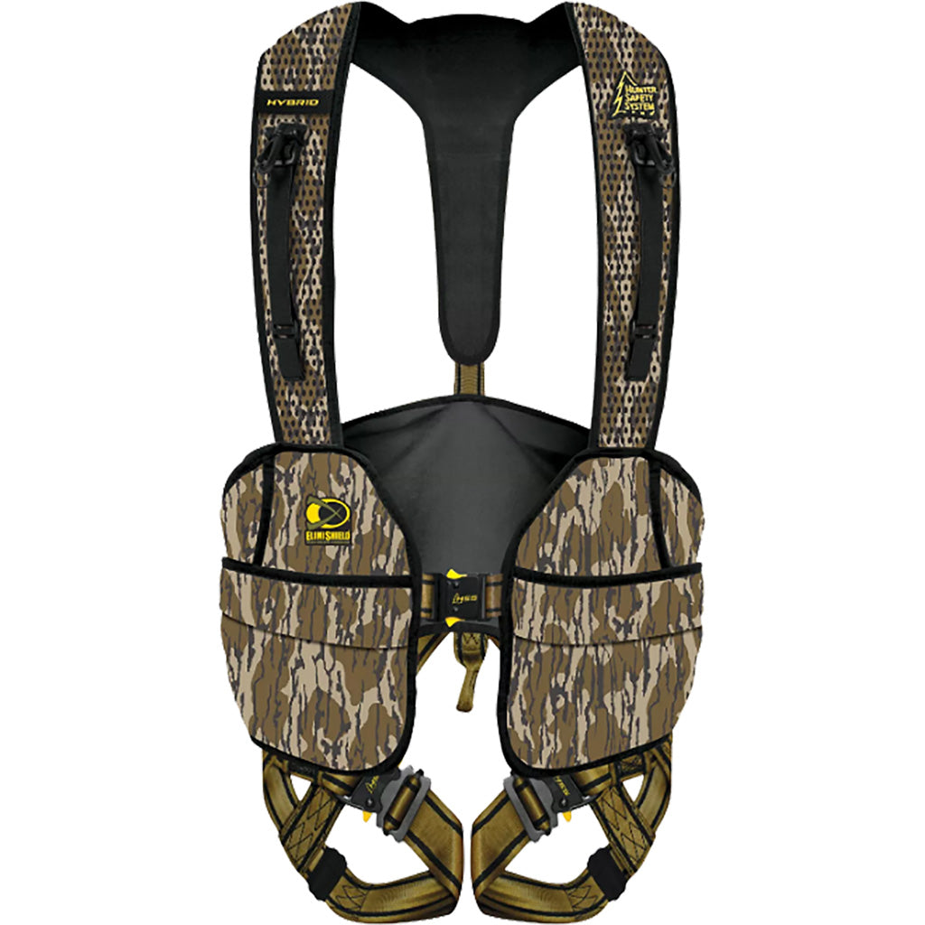 Hunter Safety System Hybrid Safety Harness w/Elimishield Mossy Oak Bottomland L/XL