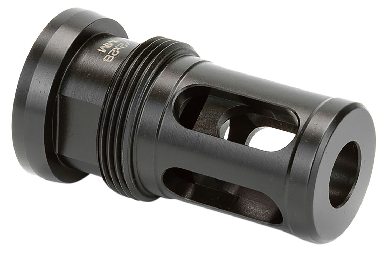 Griffin Armament GATMHC556 Taper Mount Hammer Comp 22 Cal 1/2"-28 tpi Black Stainless Steel 1.94" OAL
