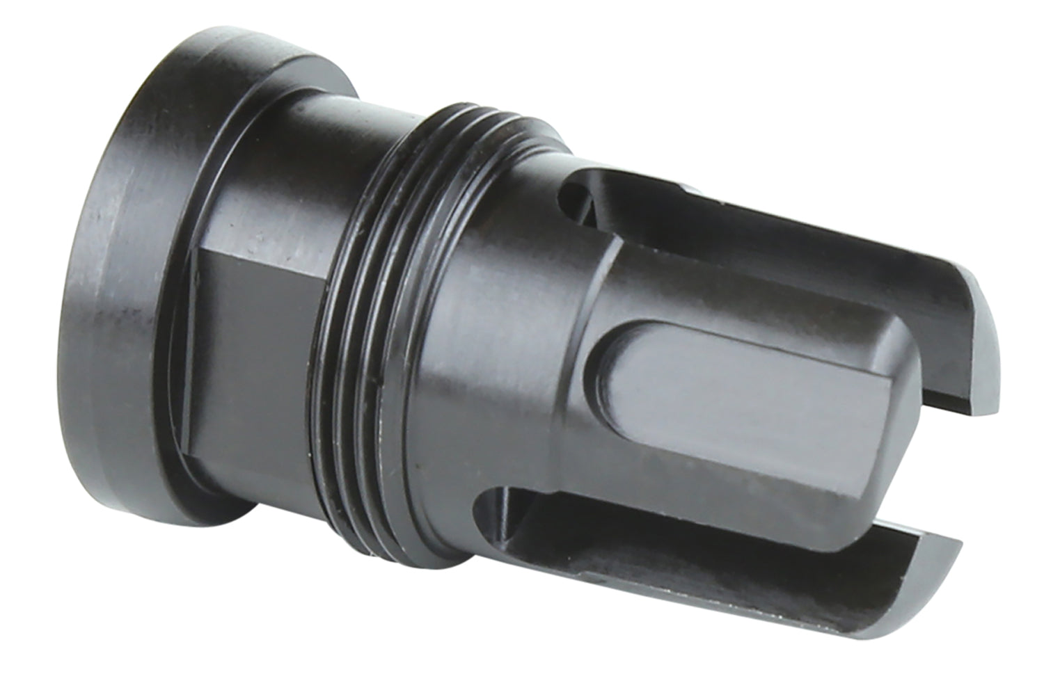 Griffin Armament TMMFH1228 Minimalist Taper Mount Flash Suppressor 5.56x45mm NATO 1/2"-28 tpi Black 17-4 Stainless 1.80" OAL
