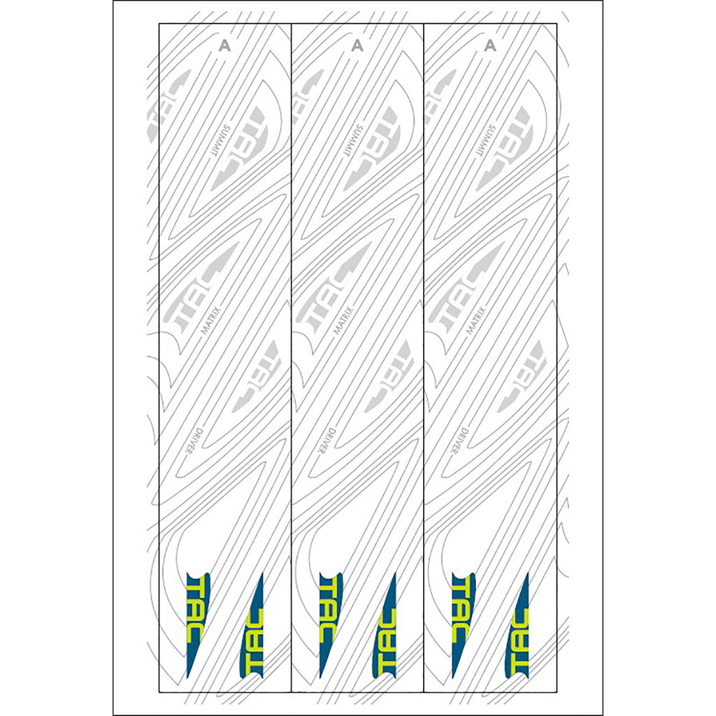 TAC Vanes Arrow Specific Wraps White Size A 3.625 in. 13-Pack