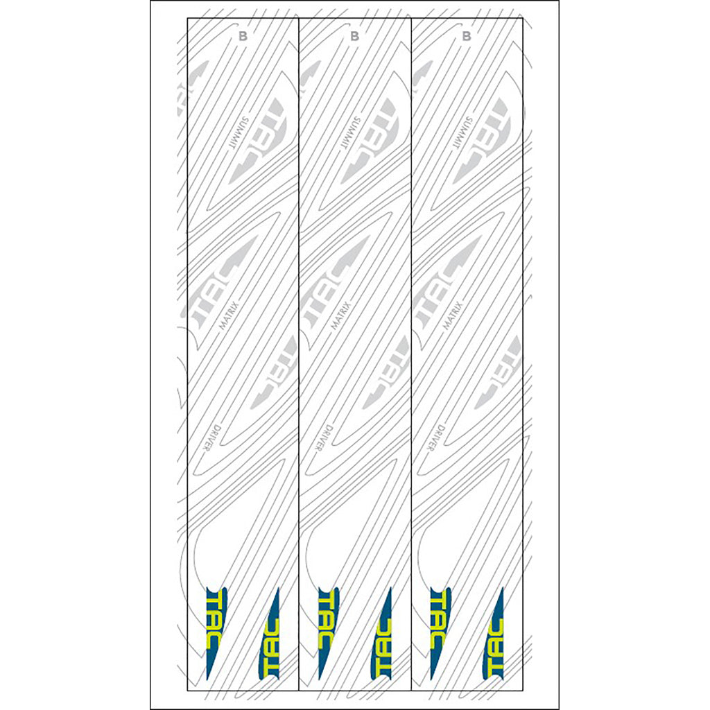 TAC Vanes Arrow Specific Wraps White Size B 4.625 in. 13-Pack