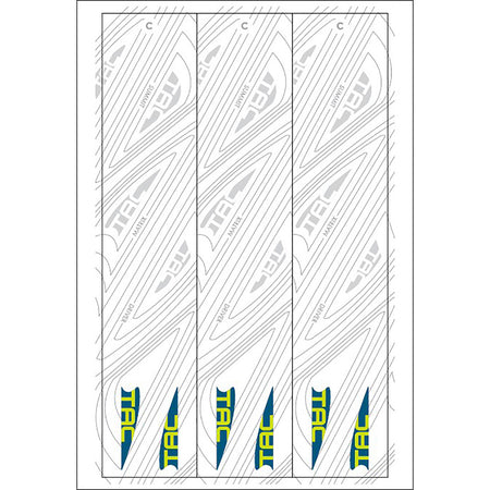 TAC Vanes Arrow Specific Wraps White Size C 4.675 in. 13-Pack