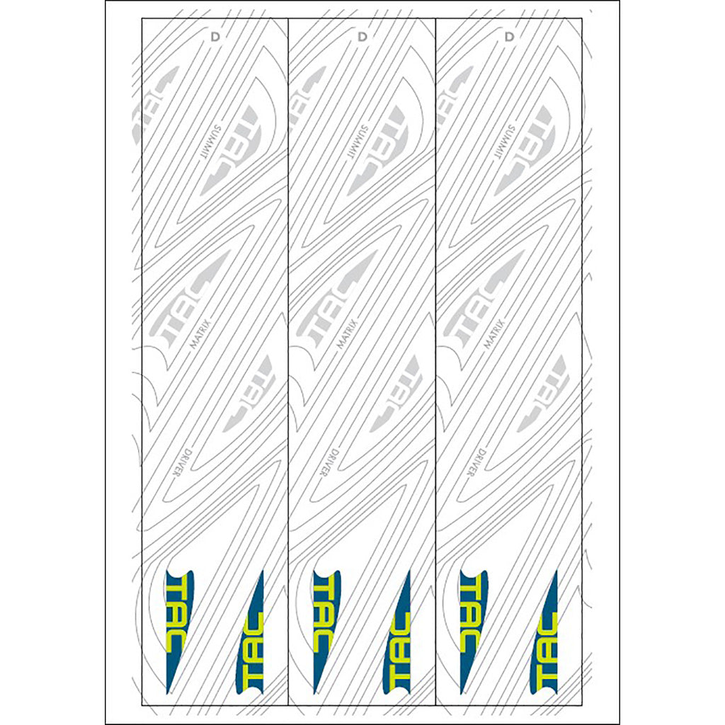 TAC Vanes Arrow Specific Wraps White Size D 4.675 in. 13-Pack