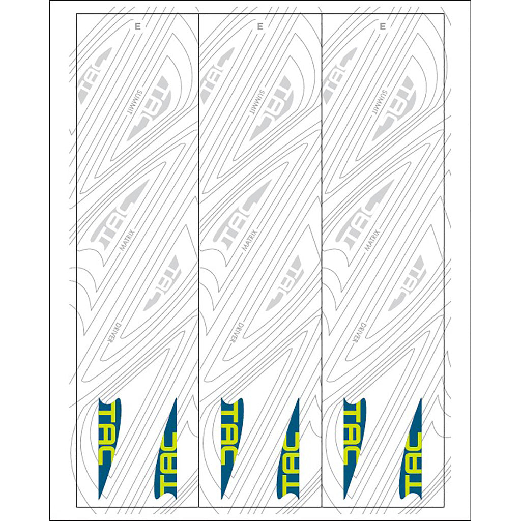 TAC Vanes Arrow Specific Wraps White Size E 4.675 in. 13-Pack