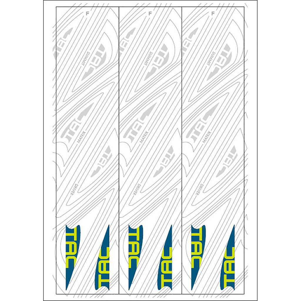 TAC Vanes Arrow Specific Wraps White Size F 5.5 in. 13-Pack